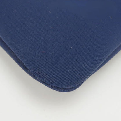 Hermes Pouch Neobain PM Polyurethane Polyamide Navy
