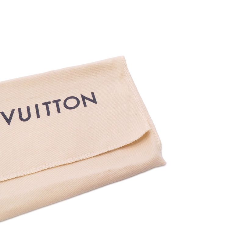 Louis Vuitton Wallet Monogram Cherry Denim LV TM Zippy