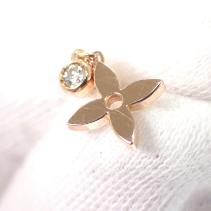 Louis Vuitton Monogram Single Earring 18K Pink Gold Flower
