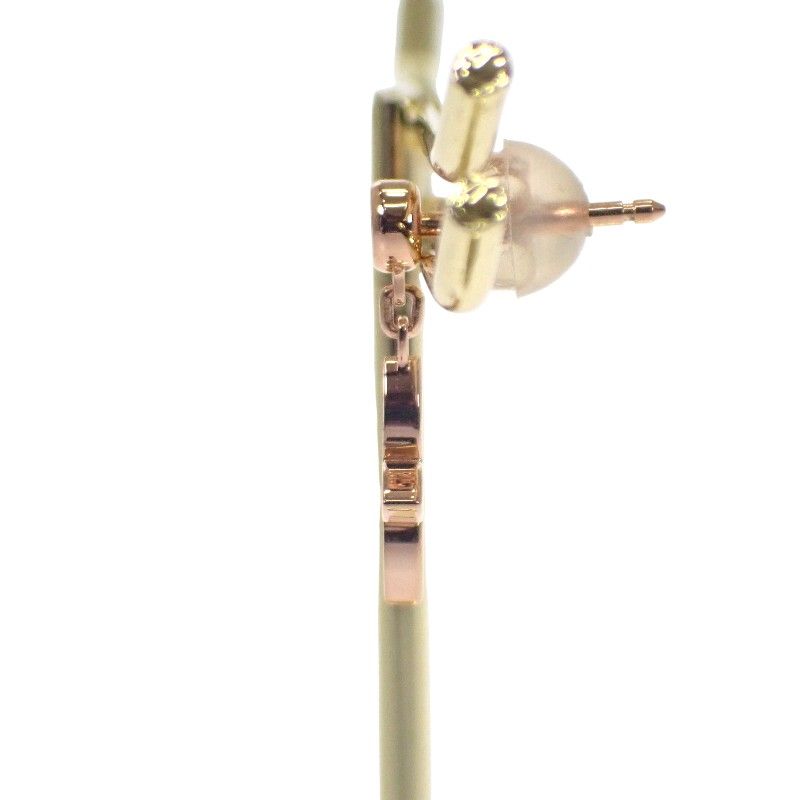 Louis Vuitton Monogram Single Earring 18K Pink Gold Flower