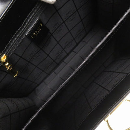 Celine Leather Black Shoulder Bag