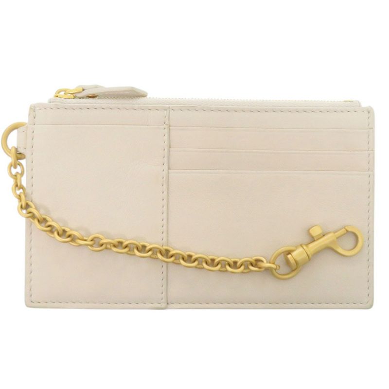 Bottega Veneta 2-Way Maxi Intrecciato Lambskin Ivory Tote White