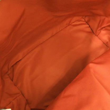 Bottega Veneta Intrecciato Leather Ivory Orange Tote White