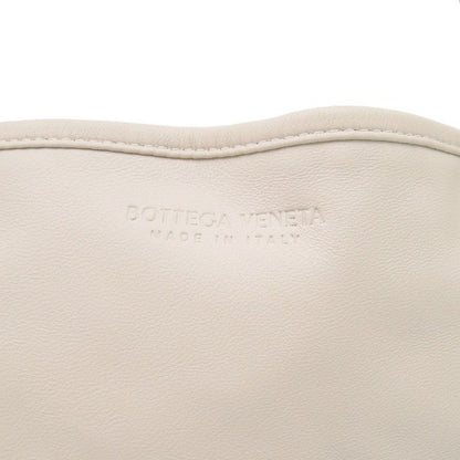 Bottega Veneta Intrecciato Leather Ivory Orange Tote White