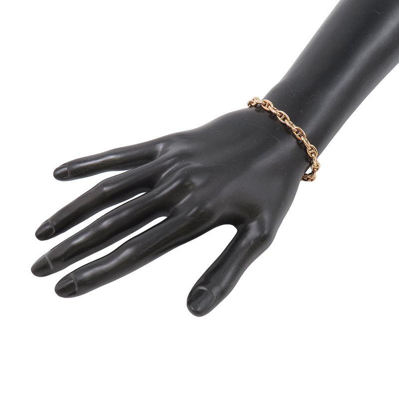 Hermes Bracelet Chaine D'ancre TPM 26 Links 18K Pink Gold