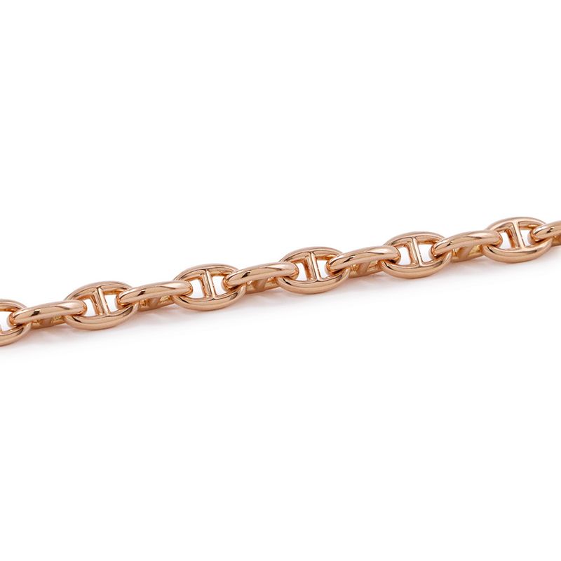 Hermes Bracelet Chaine D'ancre TPM 26 Links 18K Pink Gold