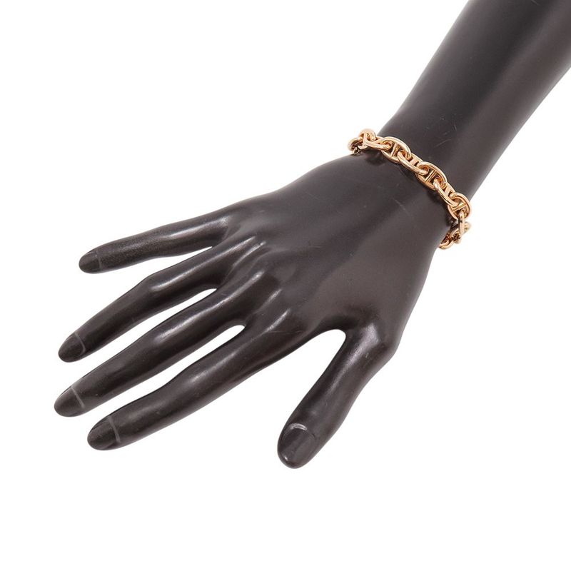 Hermes Bracelet Chaine D'ancre PM 18 Links 18K Pink Gold