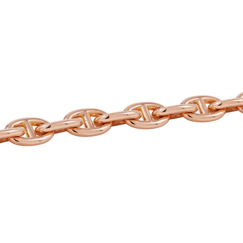 Hermes Bracelet Chaine D'ancre PM 18 Links 18K Pink Gold
