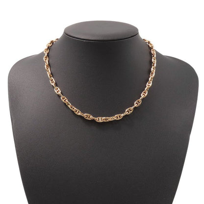 Hermes Necklace Chaine D'ancre TPM 62 Links 18K Pink Gold