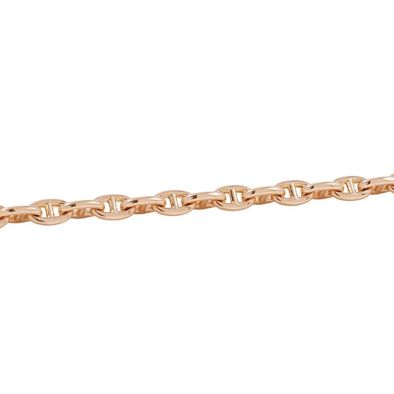 Hermes Necklace Chaine D'ancre TPM 62 Links 18K Pink Gold