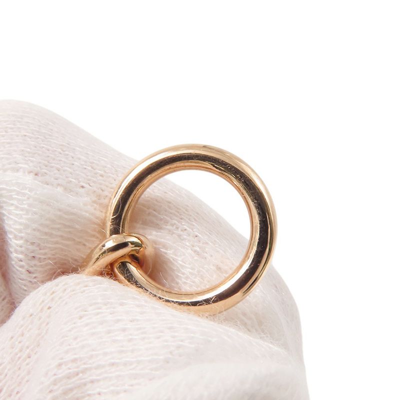 Hermes Necklace Chaine D'ancre TPM 62 Links 18K Pink Gold