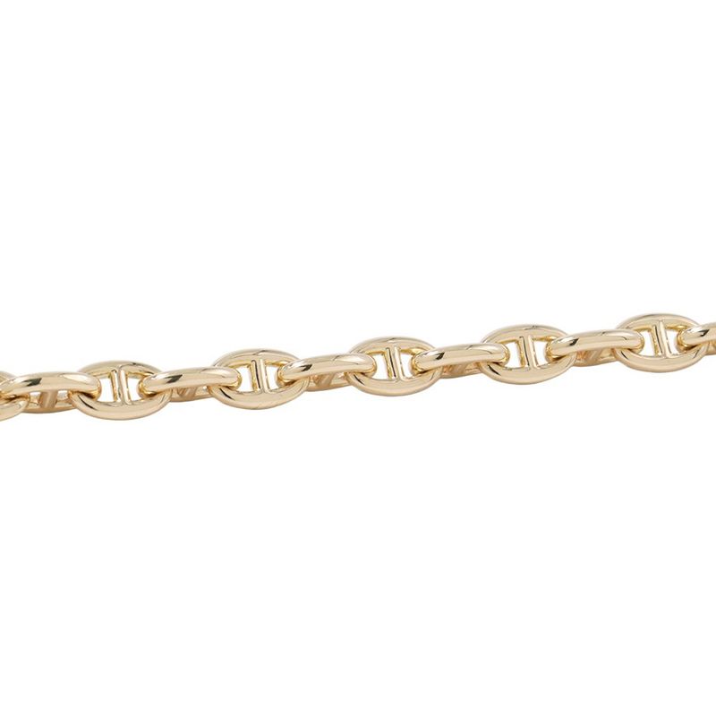 Hermes Bracelet Chaine D'ancre TPM 24 Links 18K Yellow Gold