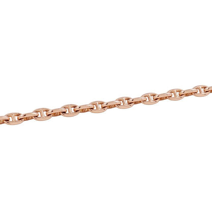 Hermes Necklace Chaine D'ancre TPM 62 Links 18K Pink Gold
