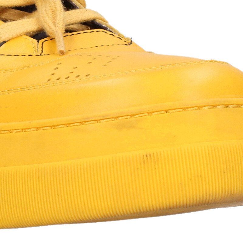 Fendi High Cut Leather Sneakers 10