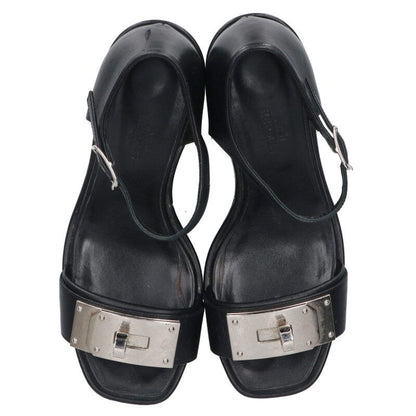 Hermes Kelly Leather Sandals 36.5