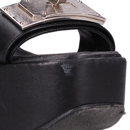 Hermes Kelly Leather Sandals 36.5