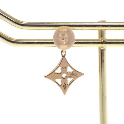 Louis Vuitton Monogram Earrings 18K Yellow Gold 18K