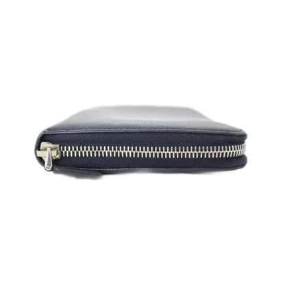 Prada Racing Car Patch Wallet Leather Navy