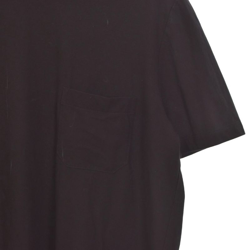 Hermes T-Shirt Short Sleeve Cotton M Black