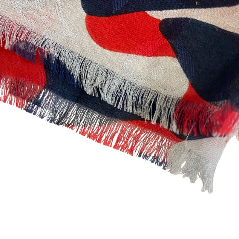 Louis Vuitton Shawl Navy Silk Cotton