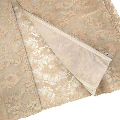 Gucci Unicum Vinyl Lace Design Zip Up Jacket Zaowd Beige 40
