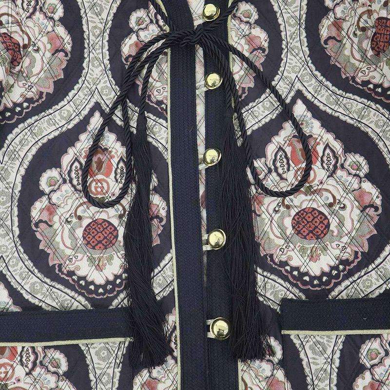 Gucci Colorless Quilted Jacket Zanjv Mix 38