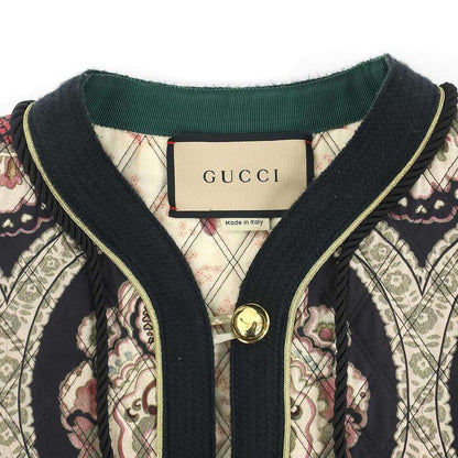 Gucci Colorless Quilted Jacket Zanjv Mix 38