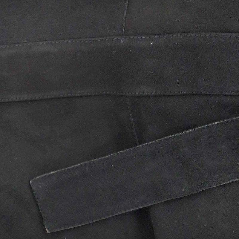 Gucci by Shearling Moutonfa Short Coat Black 40