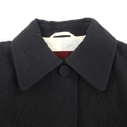 Gucci Textured Coat Black 38