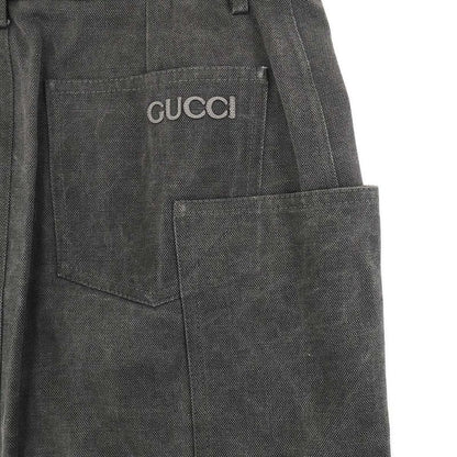 Gucci Cotton Canvas Double Jacket & Skirt Set
