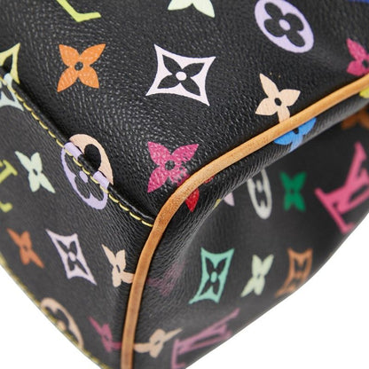 Louis Vuitton Monogram Multicolor Aurelia MM Tote Black