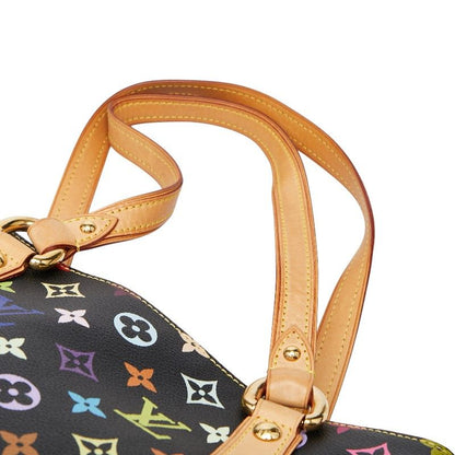 Louis Vuitton Monogram Multicolor Aurelia MM Tote Black