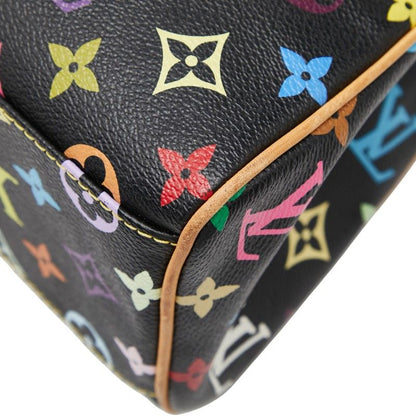 Louis Vuitton Monogram Multicolor Aurelia MM Tote Black
