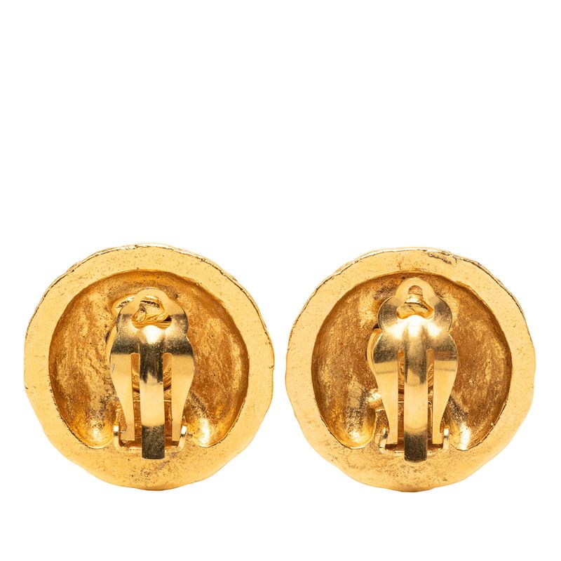 Chanel CC Logo Gold Plated