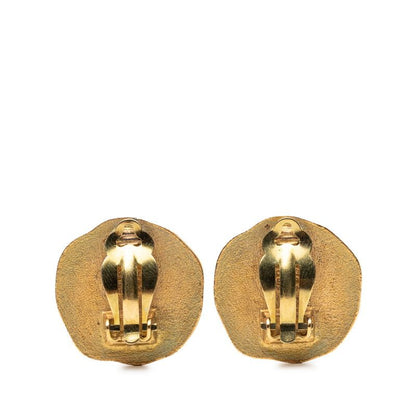 Chanel Vintage CC Logo Gold Plated