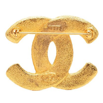 Chanel CC Logo Gold Plated