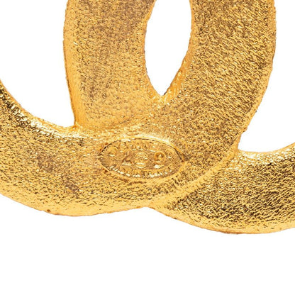 Chanel CC Logo Gold Plated