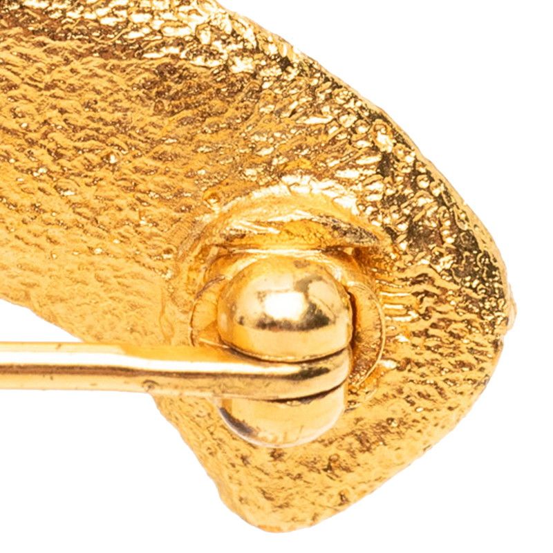 Chanel CC Logo Gold Plated