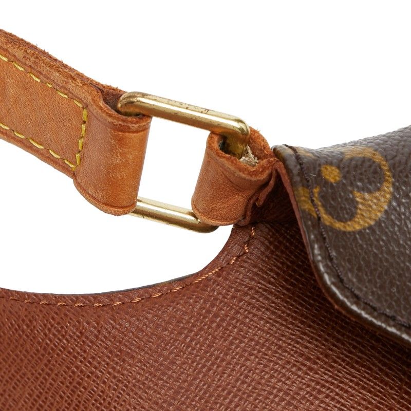 Louis Vuitton Monogram Musette Tango Short Crossbody Shoulder Bag Brown