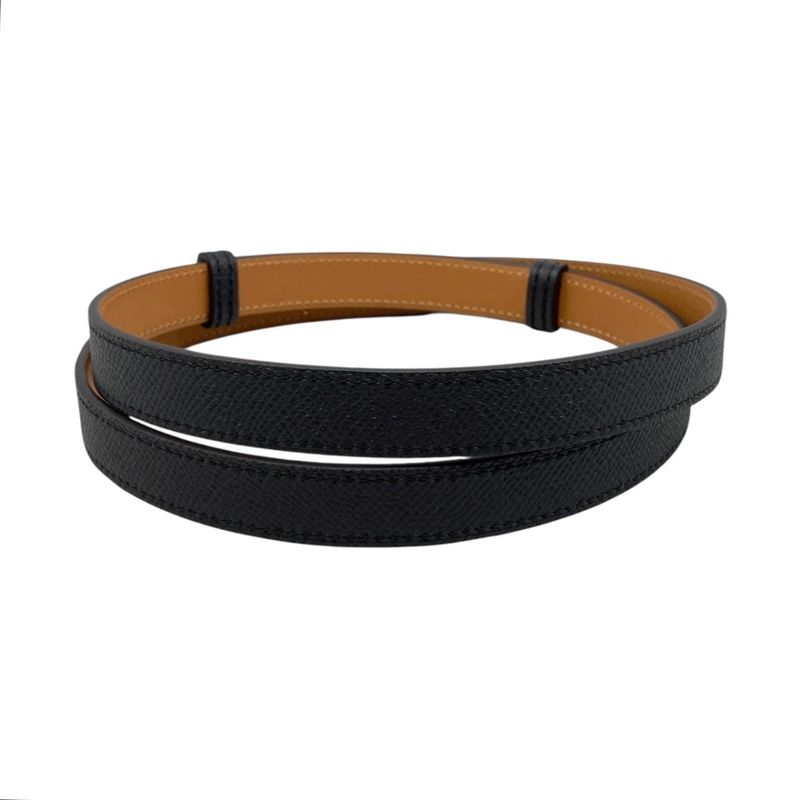 Hermes Belt Kelly 18 89 Epsom Kelly Buckle Noir Black