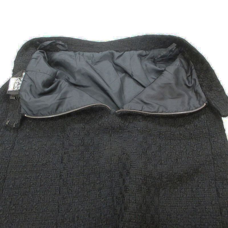 Chanel Vintage Tweed Skirt Knee Length