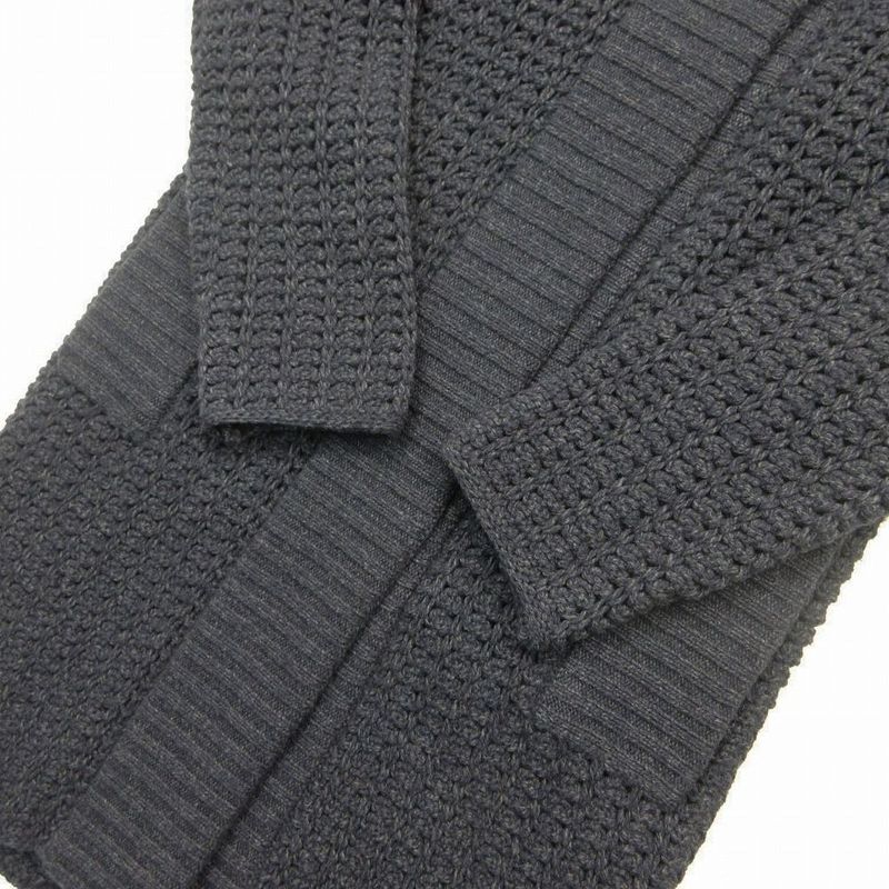 Chanel Vintage Sports Line Long Knit Cardigan Cashmere Blend Openwork