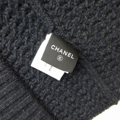 Chanel Vintage Sports Line Long Knit Cardigan Cashmere Blend Openwork