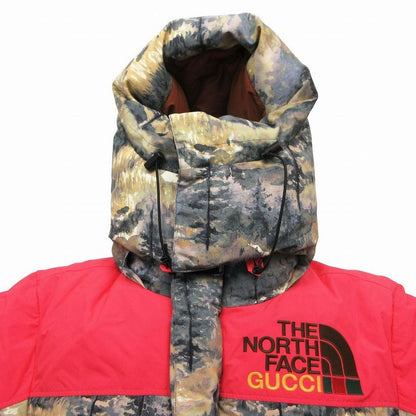 Gucci the North Face Forest Print Down Jacket
