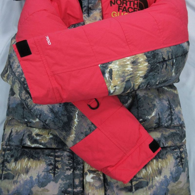 Gucci the North Face Forest Print Down Jacket