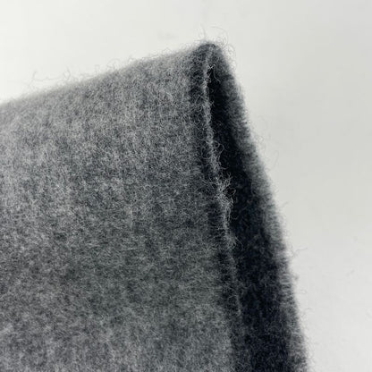 Loewe Anagram Scarf Bicolor Scarf Wool Cashmere Gray