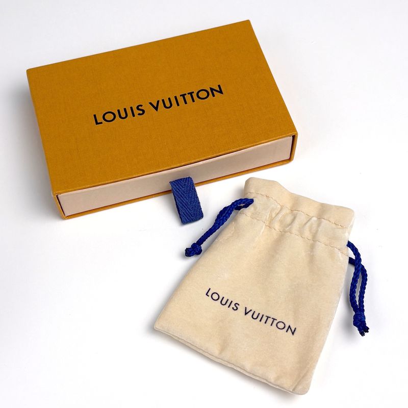 Louis Vuitton Essential Necklace Logo Gold Plated