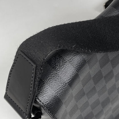 Louis Vuitton District PM NM Crossbody Shoulder Bag Damier Graphite Noir Black