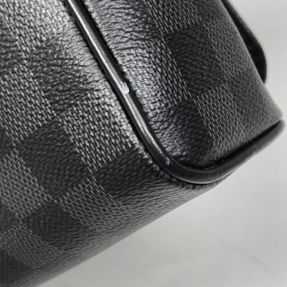 Louis Vuitton District PM NM Crossbody Shoulder Bag Damier Graphite Noir Black