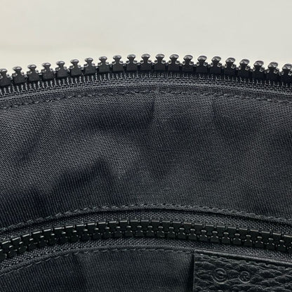 Gucci GG Pattern Shoulder Bag Crossbody Nylon Black
